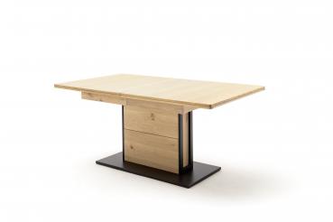 Esstisch SALERNO T60  180 (230) x 100 Balkeneiche Bianco geölt